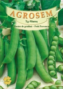 Mazare de gradina Petit Provencal 400g - Seminte soi timpuriu, mazare boabe foarte gustoase, Agrosem